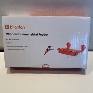 NIB Window Hummingbird Feeder